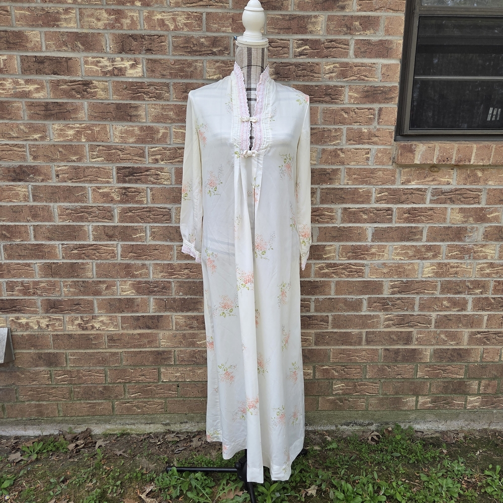 Vintage Christian Dior Petite Nightgown Womens Small Lingerie USA Union Paris